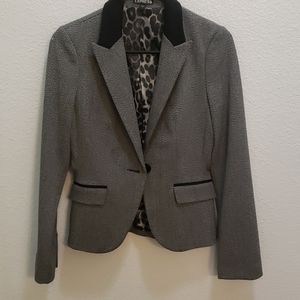 Express Gray Blazer